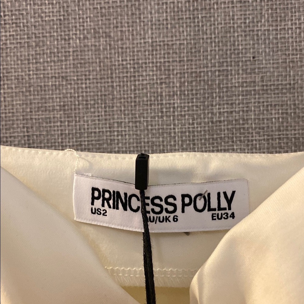 New Princess Polly Set Cream Bustier Camisole - Picture 3 of 5